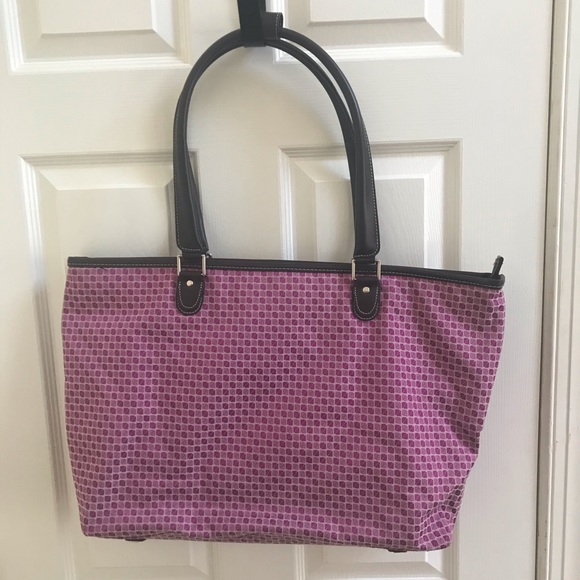 Nine & Company Large Tote Bag Purple - Picture 3 of 8